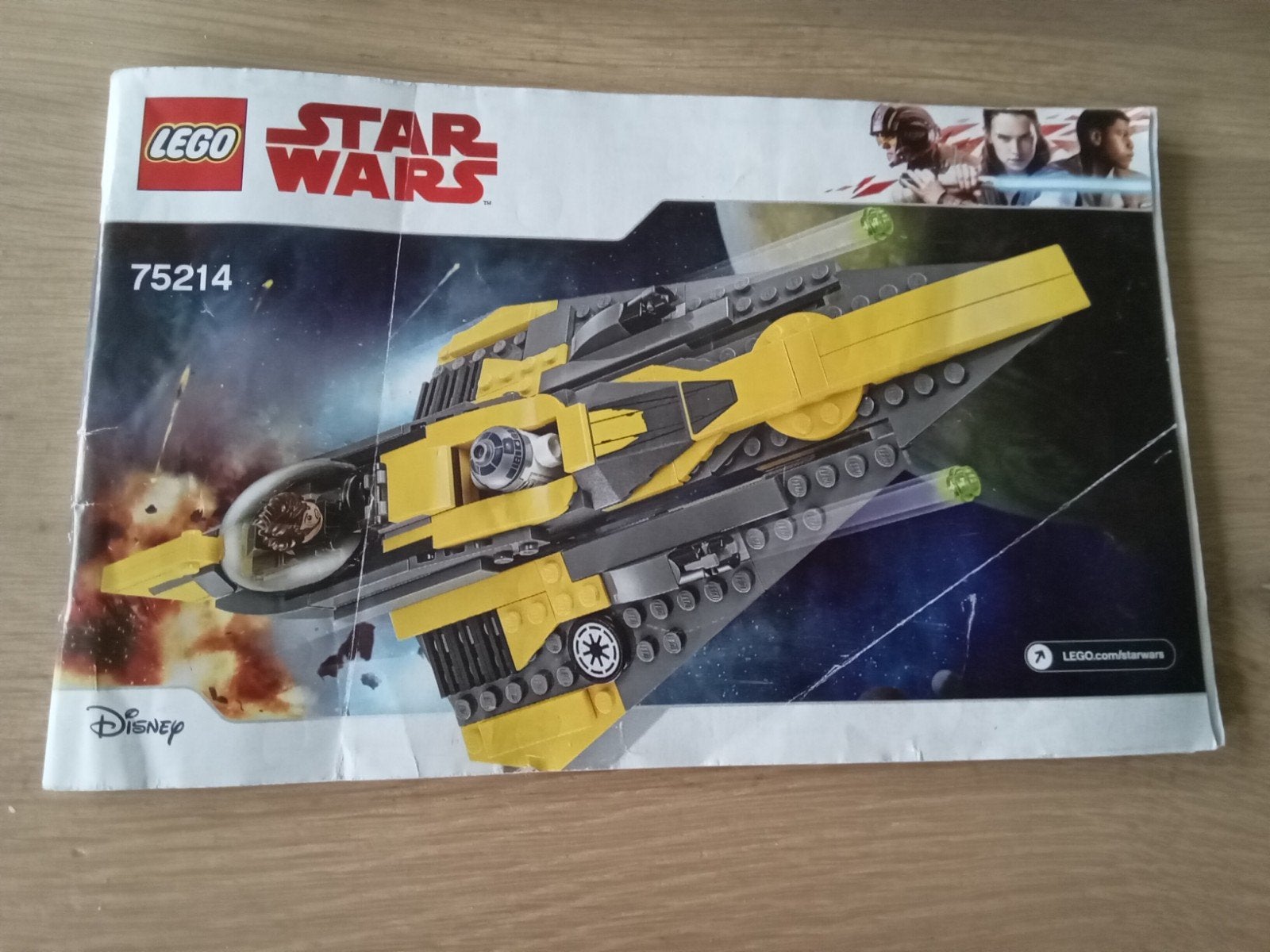 Lego Star Wars - Anakin's Jedi Starfighter - 75214, Gebruikt, Star Wars, Lego, Ophalen of Verzenden