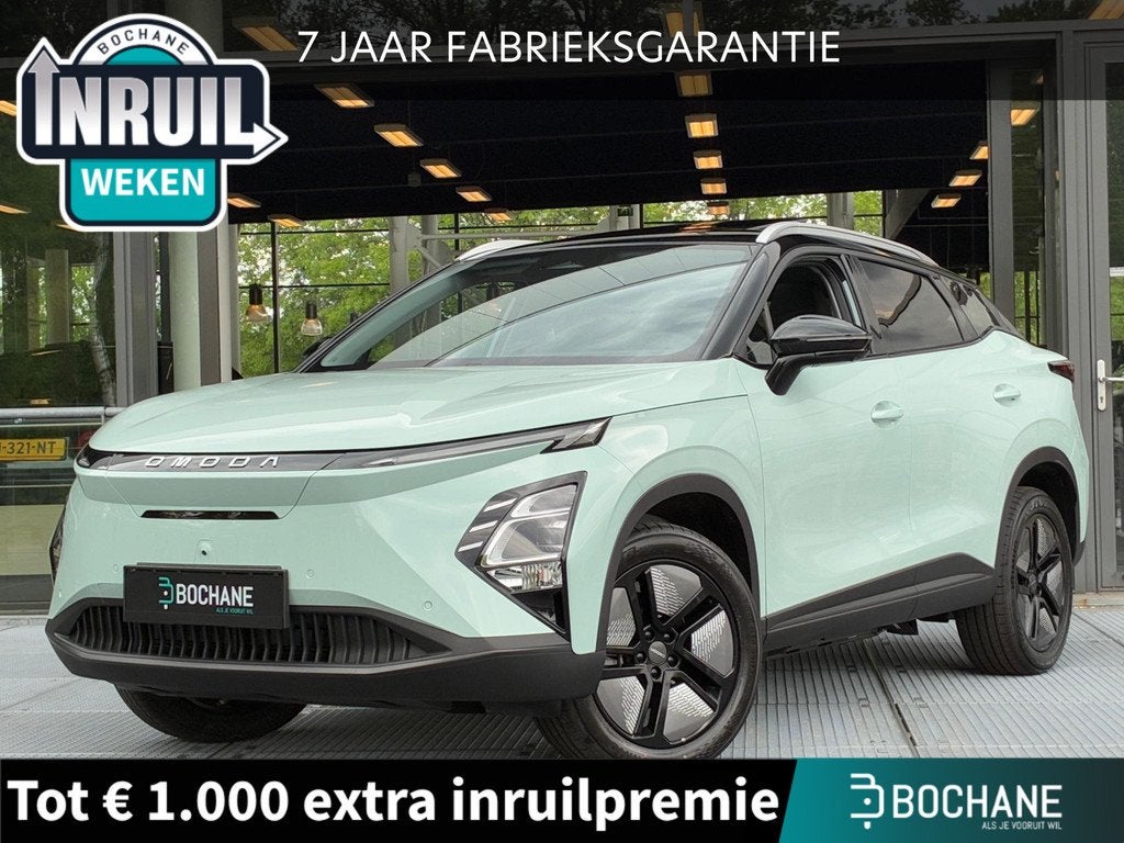 Omoda 5 EV Premium 61 kWh 204PK | 7 JAAR FABRIEKSGARANTIE |, Auto's, Overige Auto's, 402 km, 204 pk, SUV of Terreinwagen, Te koop