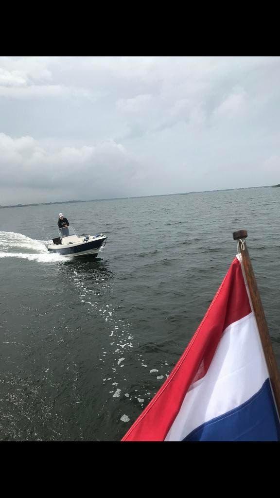 Sportief bootje - Sealion 470 - 9.9 pk Suzuki + trailer, Ophalen, Gebruikt, Overige typen, Motorboot