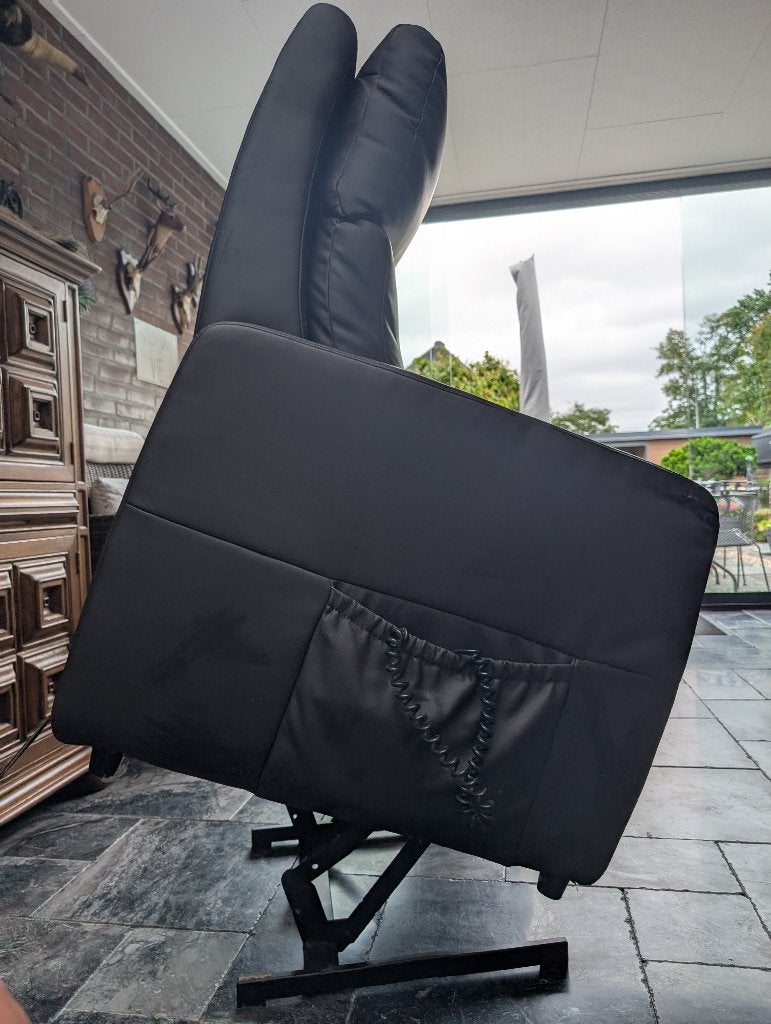Sta op stoel / relaxfauteuil, Huis en Inrichting, Fauteuils, Ophalen, Gebruikt, Minder dan 75 cm, 50 tot 75 cm