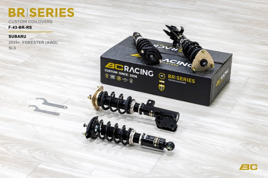 BC Racing schroefset verlaging - Subaru Forester SL5 25+, Ophalen of Verzenden