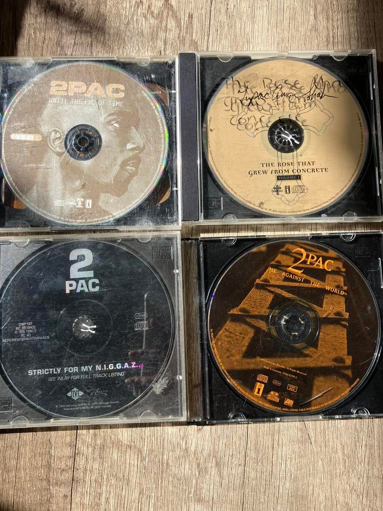 4x 2PAC album, Ophalen of Verzenden, 2000 tot heden, Gebruikt