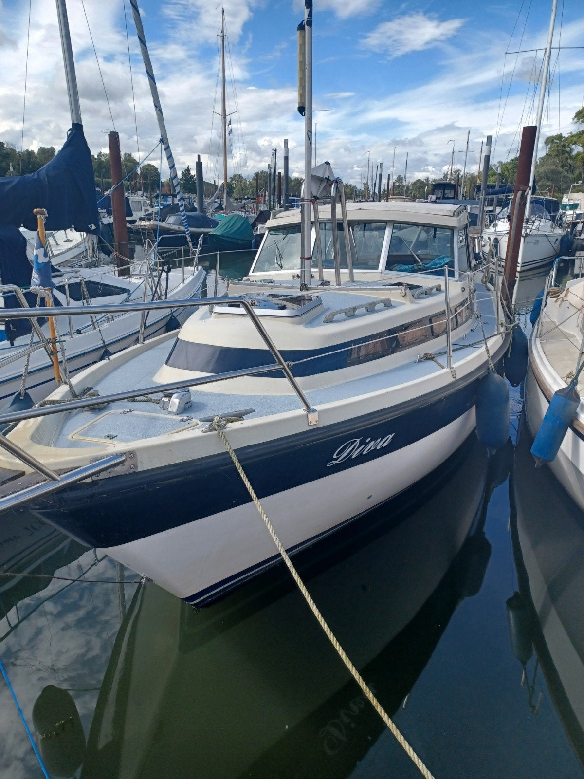 deense motorsailer. Mon 830 te koop vraagprijsvanaf, Ophalen, Gebruikt, Diesel, Motorsailer