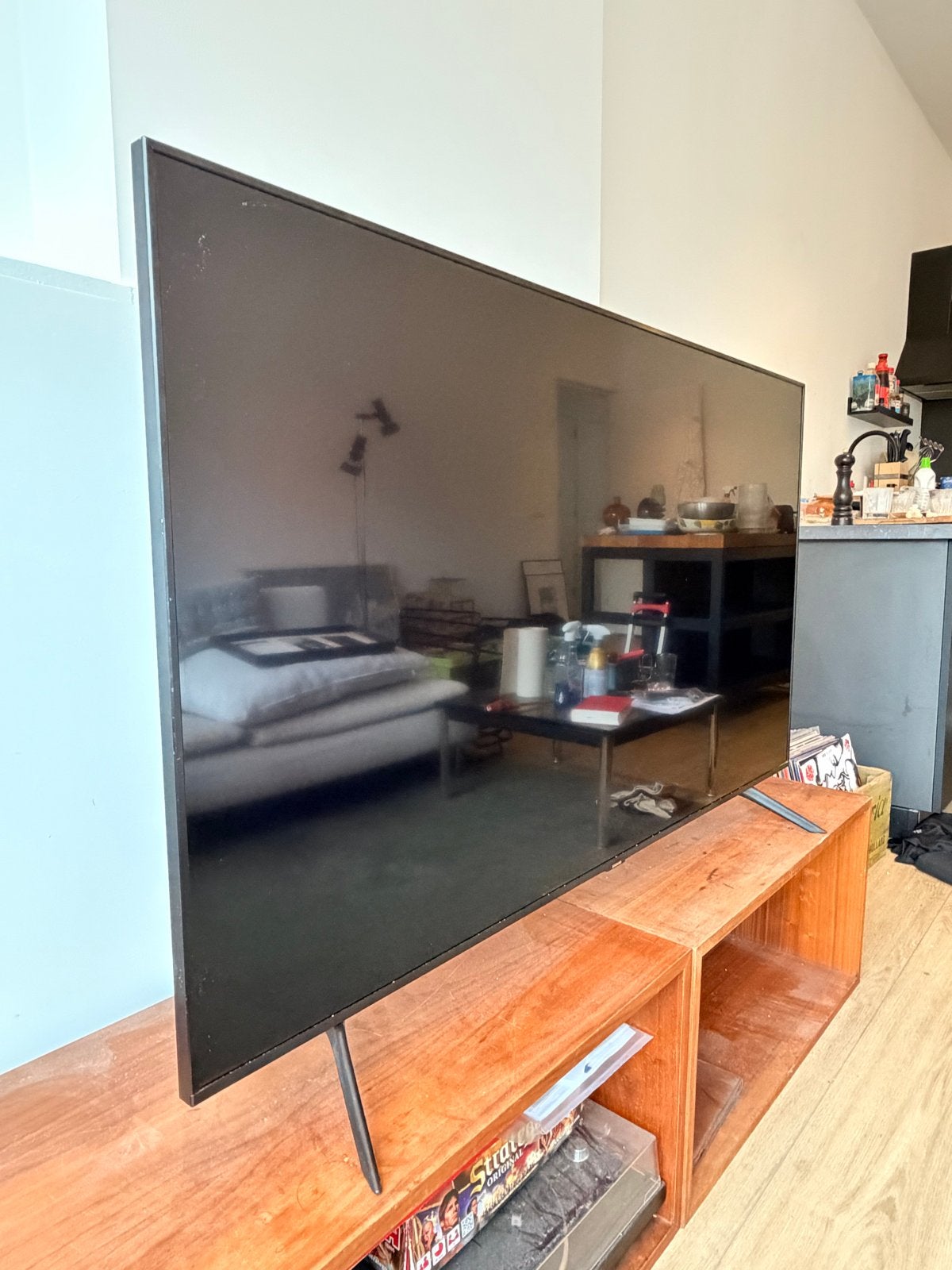 SAMSUNG UHD 4K 133 cm LCD TV (2021), Ophalen, Gebruikt, 50 Hz, LCD