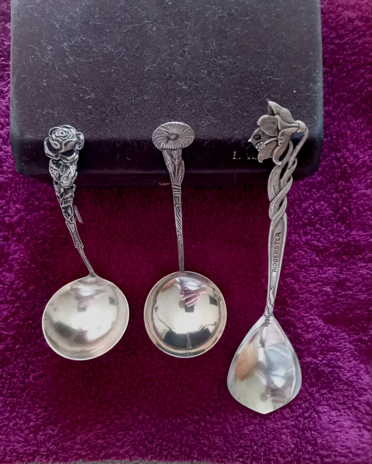 Set van drie 835  zilveren lepels, Antiek en Kunst, Ophalen of Verzenden, Zilver