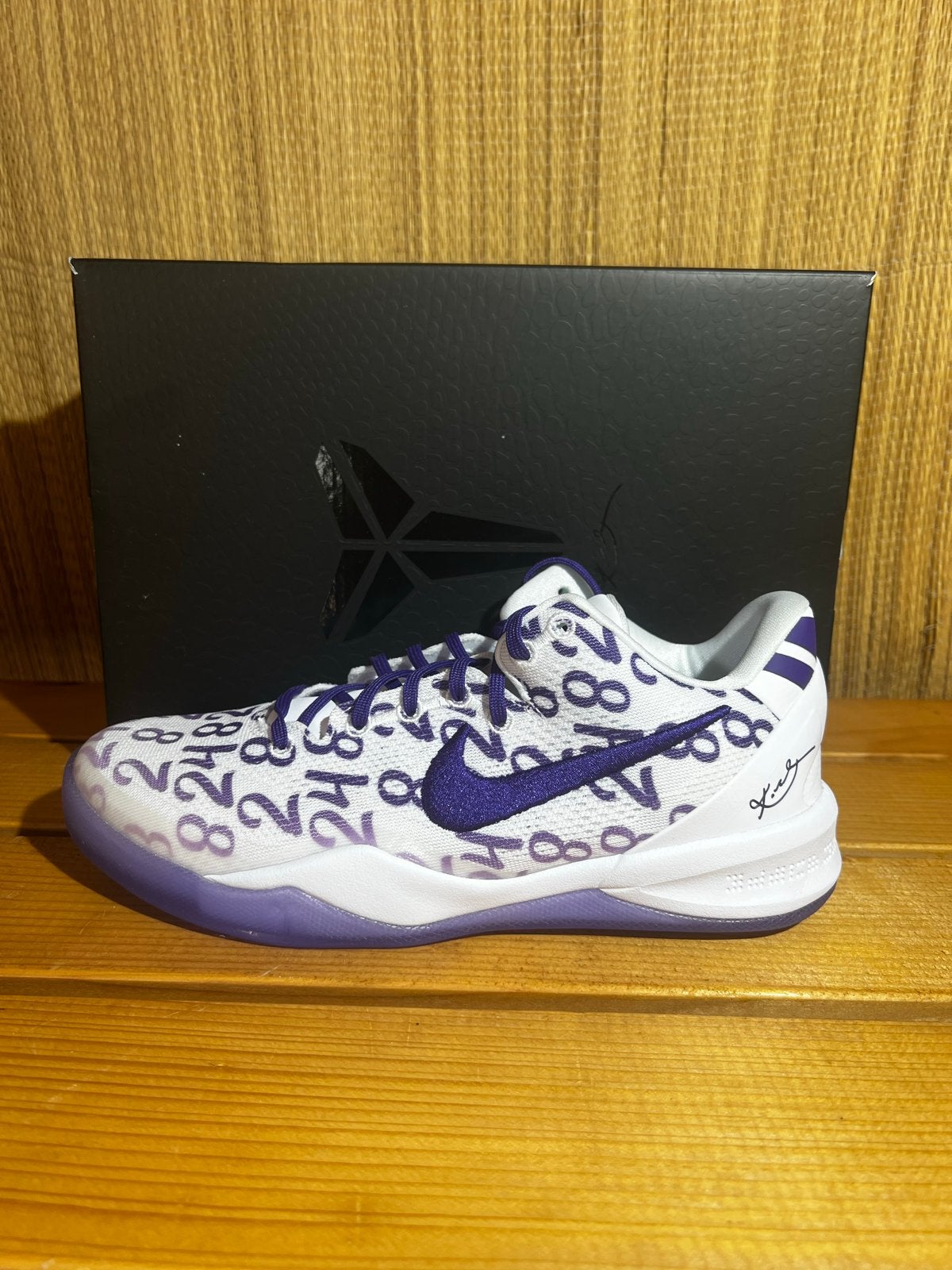 Nike Kobe 8 Protro Court Purple, Kleding | Heren, Ophalen of Verzenden, Nieuw, Overige kleuren, Sneakers of Gympen