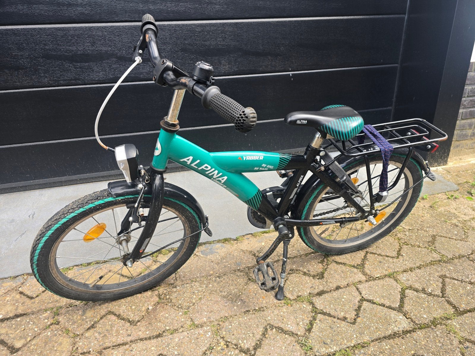 Alpina kinderfiets 18 inch, Fietsen en Brommers, Terugtraprem, Alpina, Ophalen of Verzenden, 16 tot 20 inch