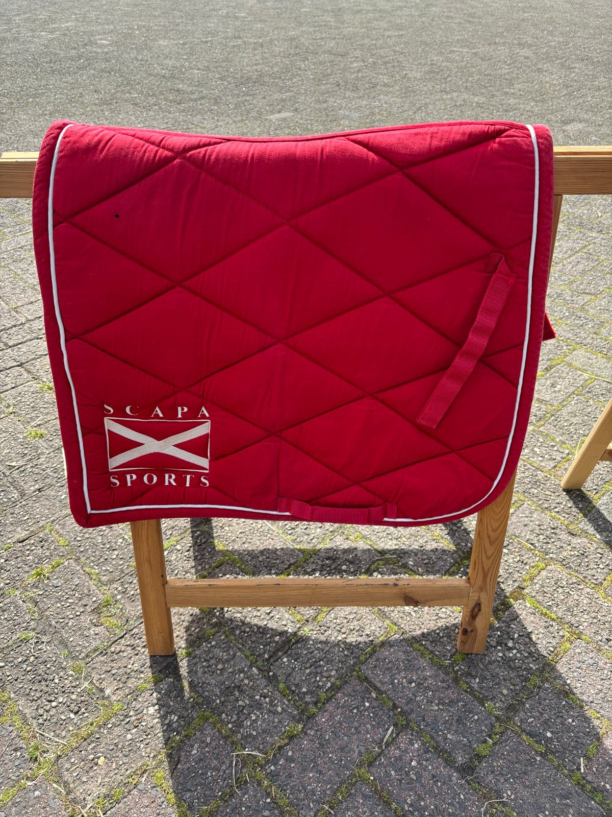 Scapa dressuurdekje, Ophalen of Verzenden, Rood, Dressuurdekje