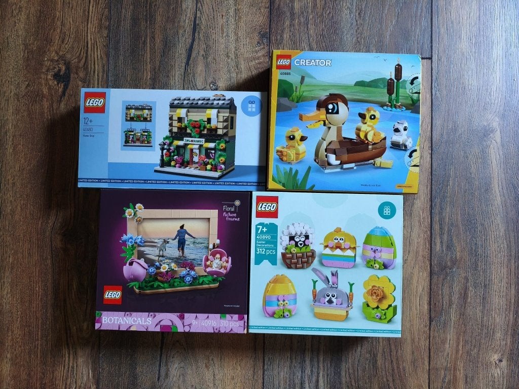 Lego sets 40680 / 40885 / 40916 / 40890, Lego, Nieuw, Ophalen of Verzenden, Complete set