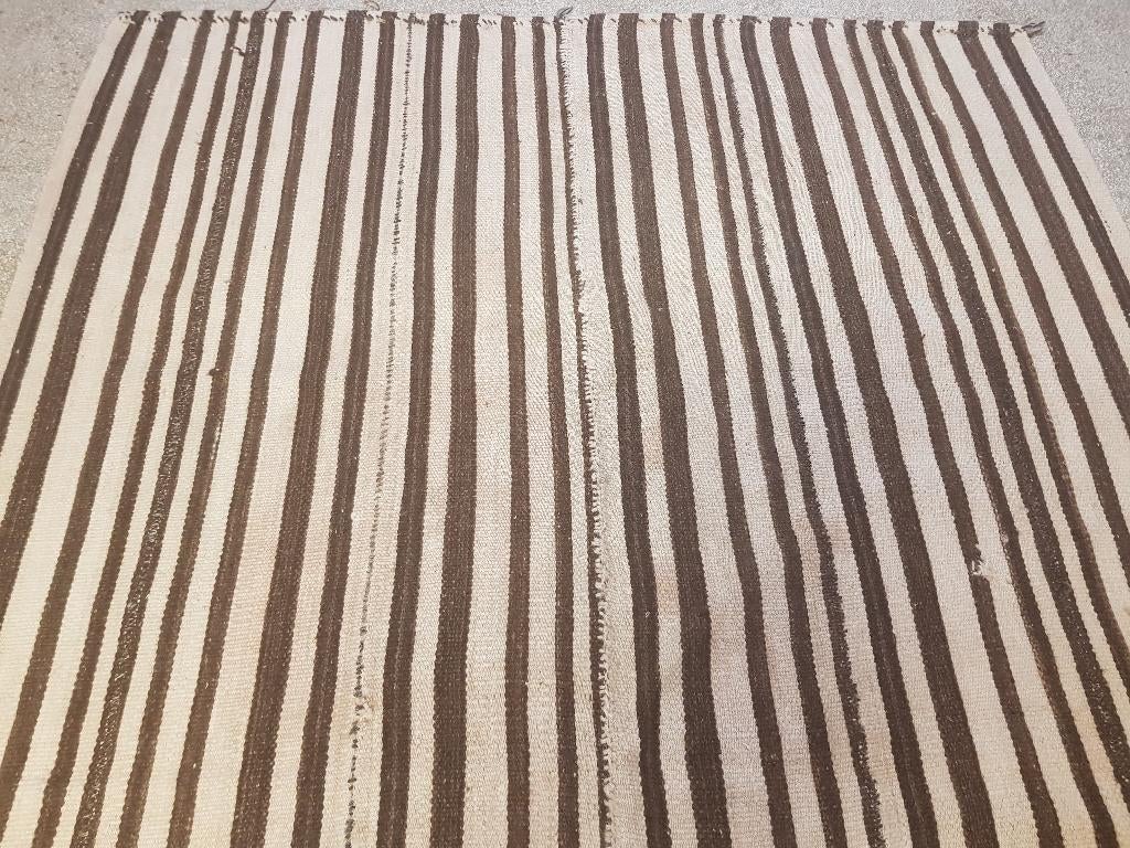 Moderne handgewoven kelim (Kilim) vloerkleed (Oriental rug), 100 tot 150 cm, Ophalen of Verzenden, Zo goed als nieuw, NA