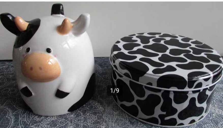 verzamelen KOE - 4 leuke items met een koe erop., Ophalen of Verzenden, Zo goed als nieuw, Overige soorten, Overige typen