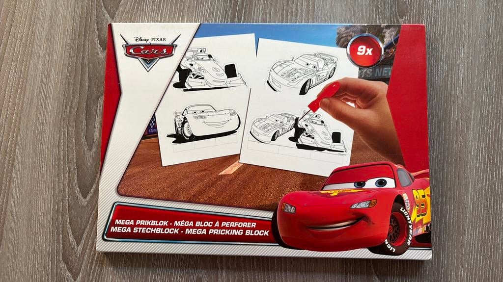 Disney Pixar Cars mega prikblok (Nieuw), Verzamelen, Disney, Ophalen of Verzenden, Overige figuren, Zo goed als nieuw