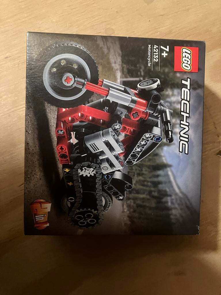 Lego Technic Motorfiets 42132, Ophalen of Verzenden, Nieuw, Complete set, Lego