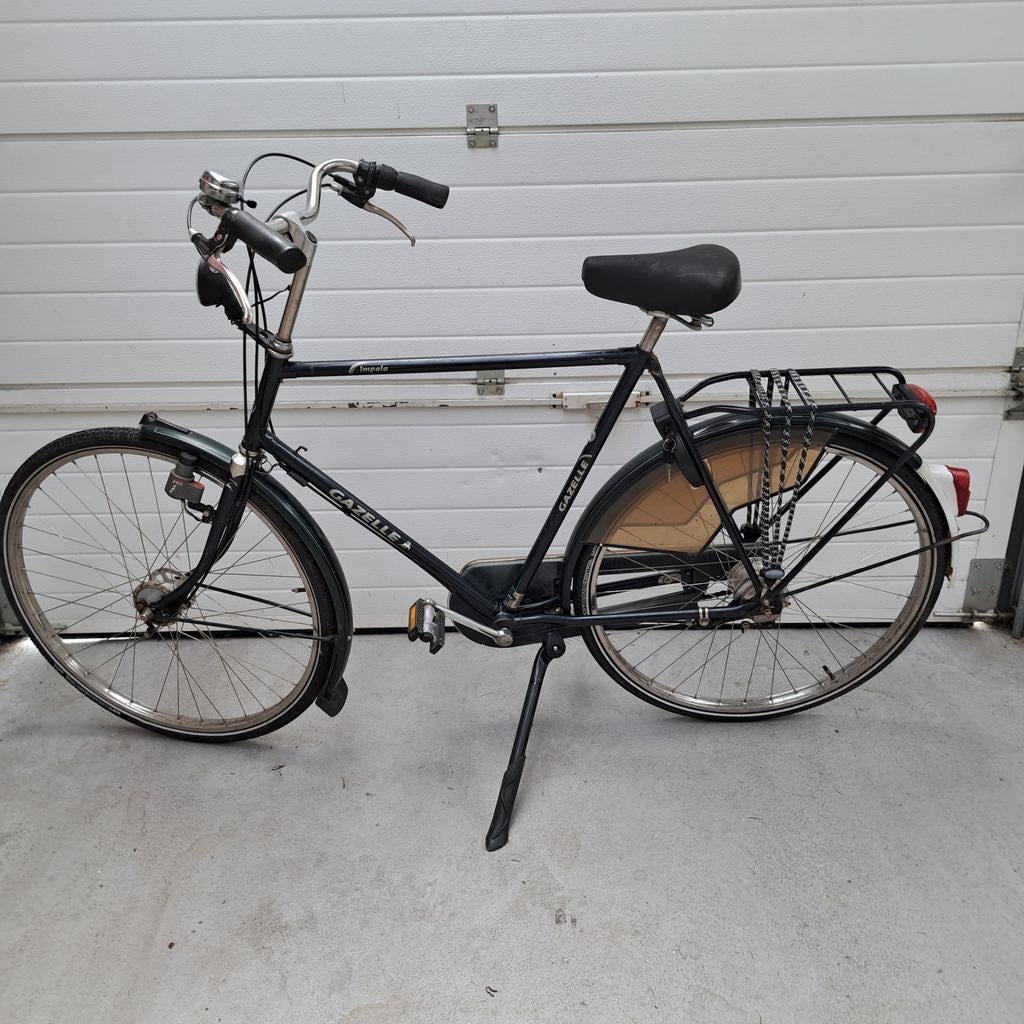 Gazelle Impala 28" herenfiets., Ophalen, Gebruikt, Versnellingen, 57 tot 61 cm