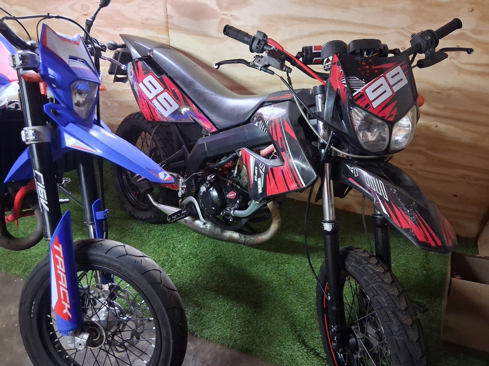 derbi cross brommer 70cc, Ophalen of Verzenden, Gebruikt, Overige typen