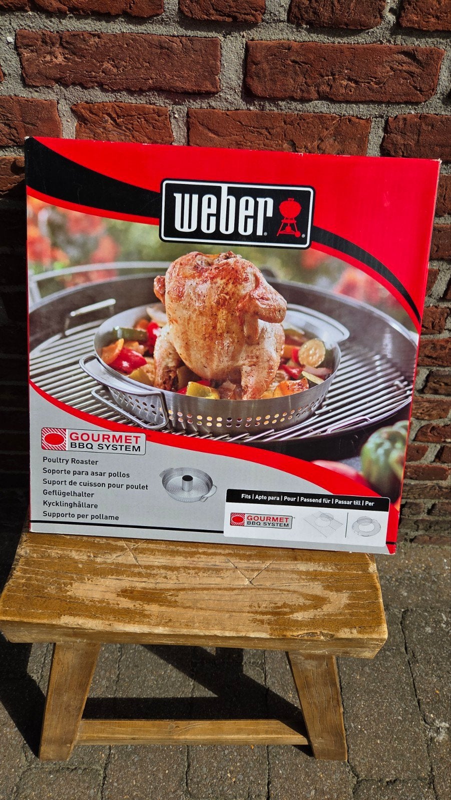 Weber Gourmet BBQ System Gevogeltehouder, Ophalen, Nieuw, Weber