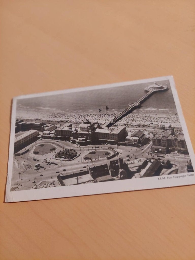 kaart . Scheveningen pier kurhaus1940, Ophalen of Verzenden, Voor 1920, Gelopen, Gebouw