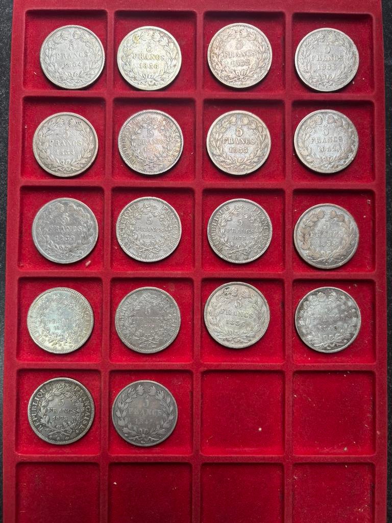 5 francs, Ophalen of Verzenden, Frankrijk