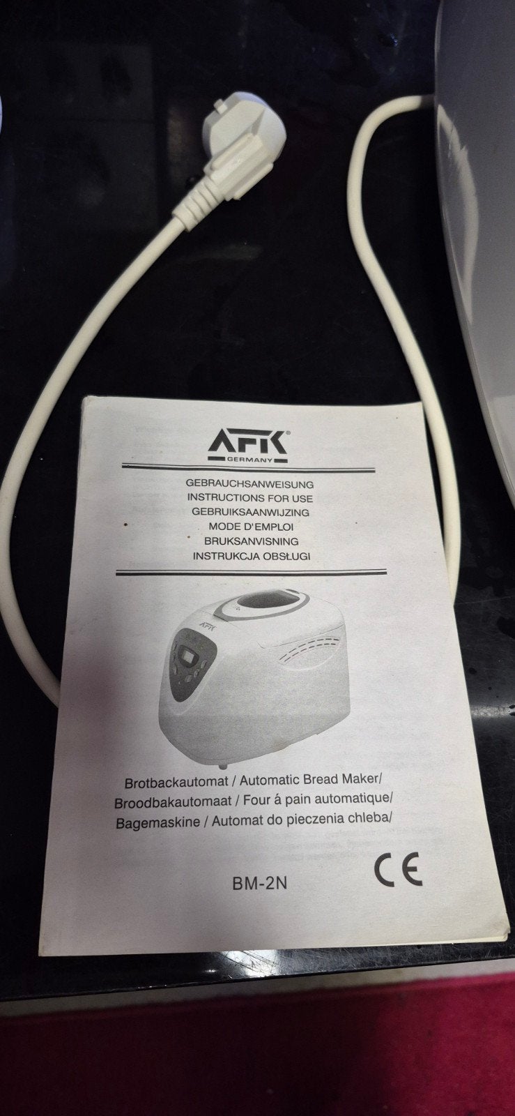 broodbakmachine, Witgoed en Apparatuur, Broodbakmachines, Ophalen, Gebruikt