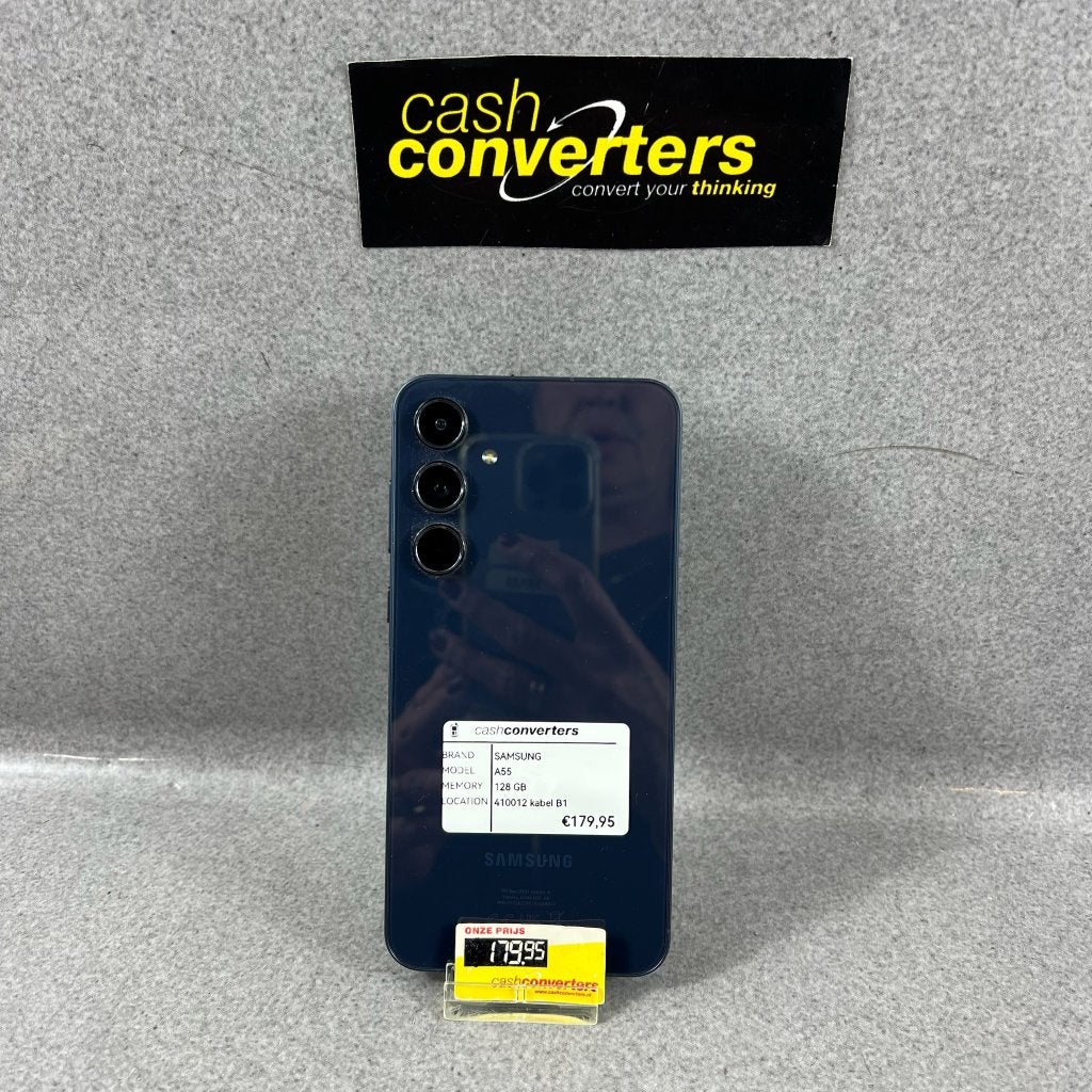 Samsung Galaxy A55 | 128GB | kabel | 410012, Gebruikt, Blauw, Touchscreen, Ophalen of Verzenden