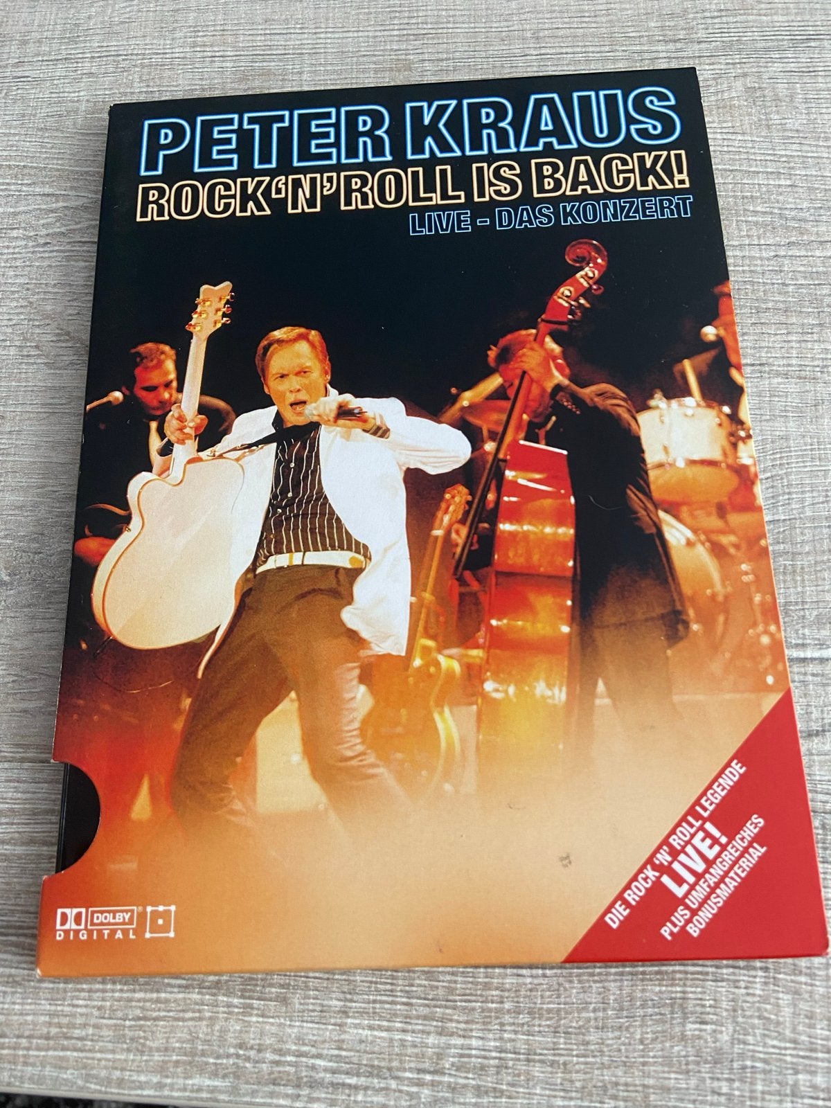 Peter Kraus - Rock 'n' Roll is Back! Live - Das Konzert DVD, Vanaf 6 jaar, Ophalen of Verzenden, Zo goed als nieuw