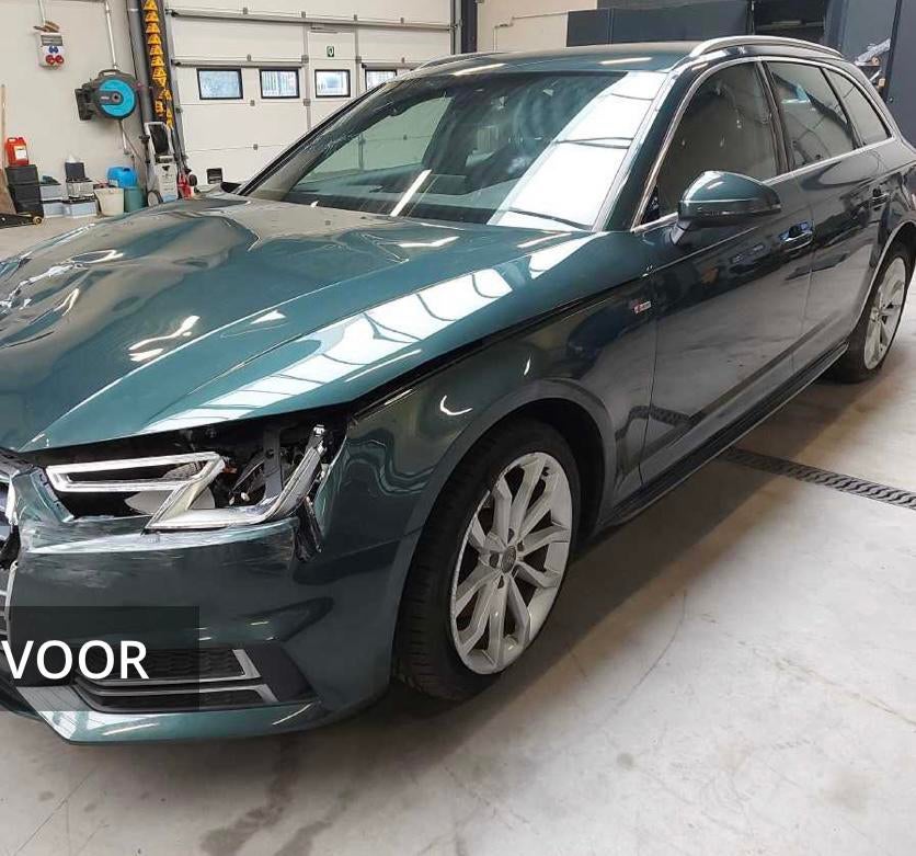 Audi A4 1.4 TFSI 150 pk ACT SPORT (Schade), Auto diversen, Schadeauto's, 1395 cc, Handgeschakeld, Benzine, Groen