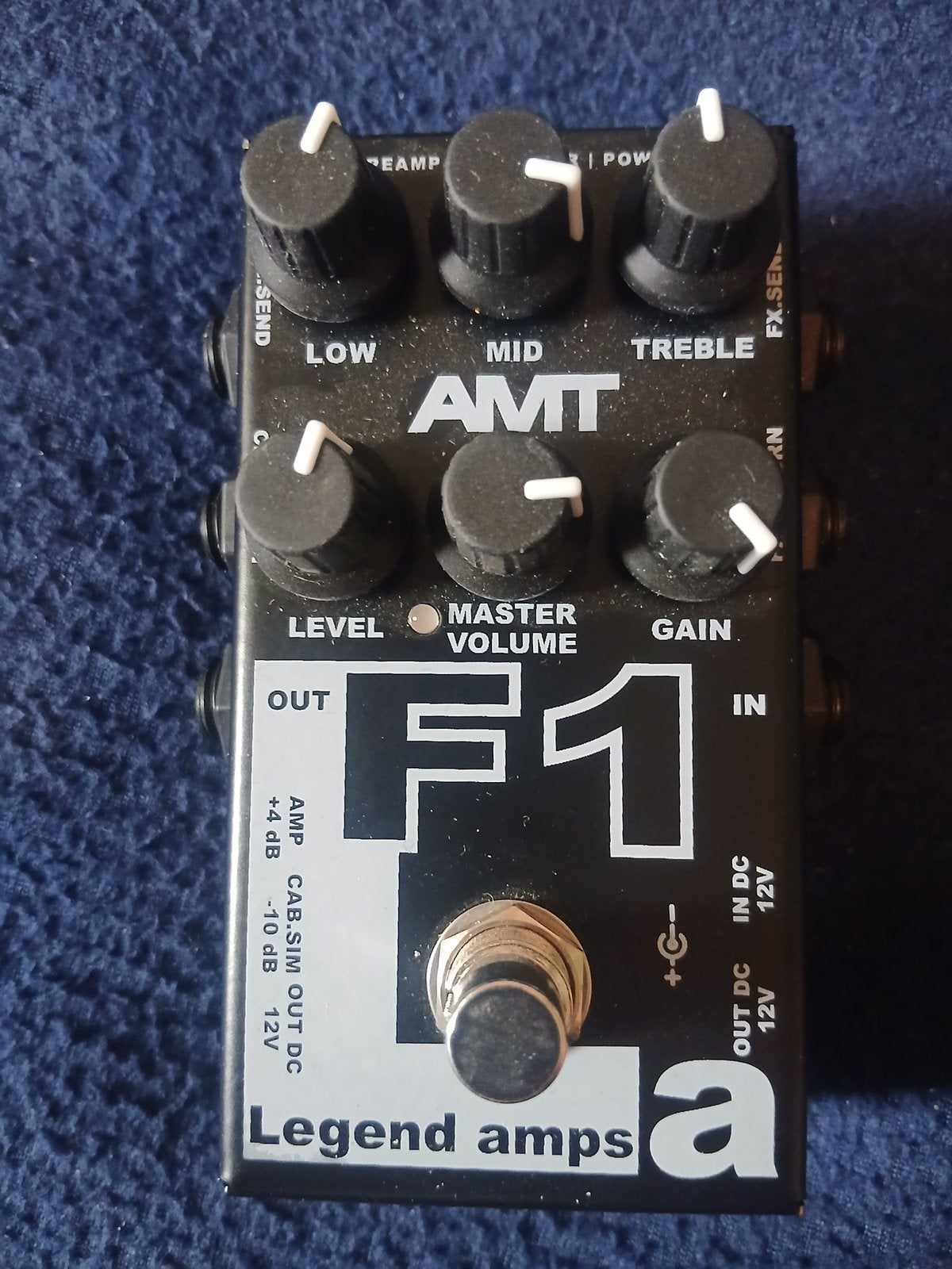 AMT F1 Fender Twin Style Preamp pedal, Ophalen of Verzenden, Zo goed als nieuw
