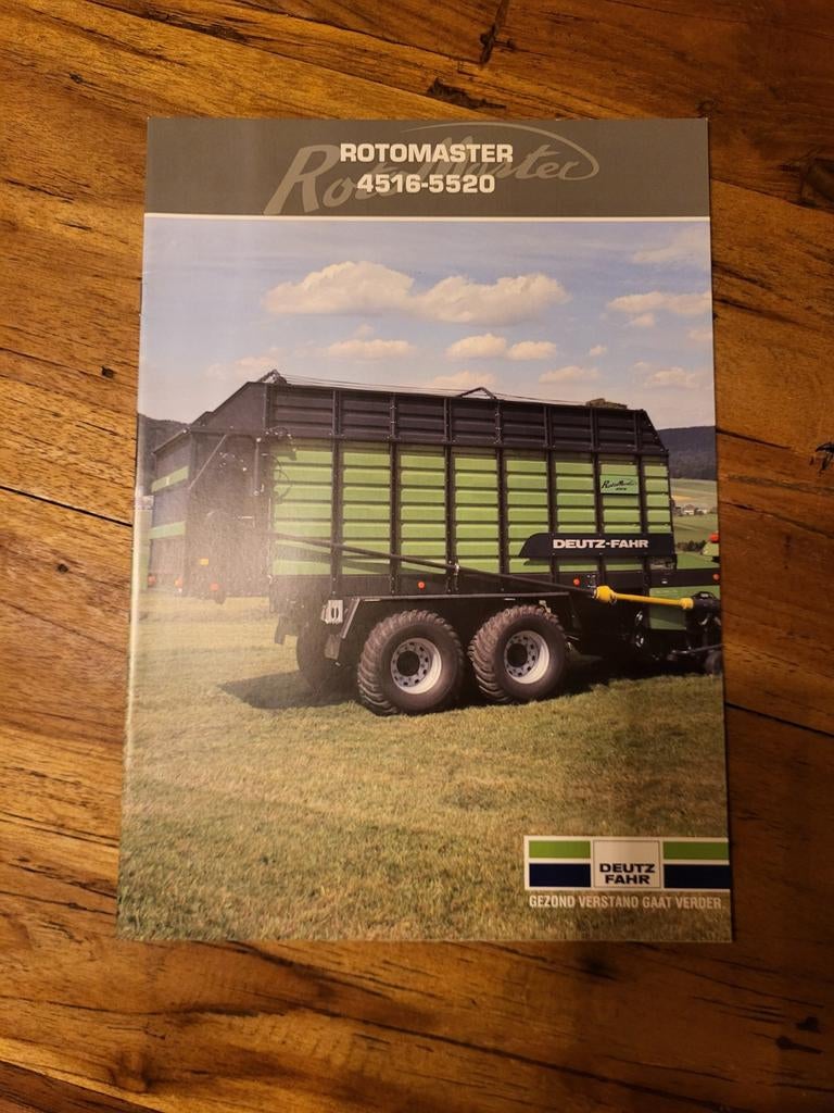 tractor folder Deutz-Fahr ROTOMASTER 4516-5520, Ophalen of Verzenden, Zo goed als nieuw