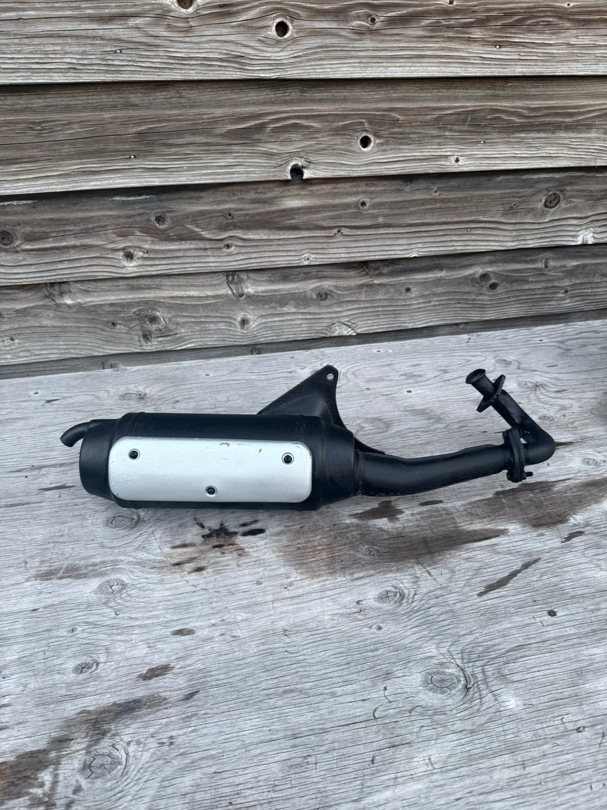 Gilera / piaggio uitlaat, Ophalen of Verzenden, Zo goed als nieuw, Uitlaat, Piaggio