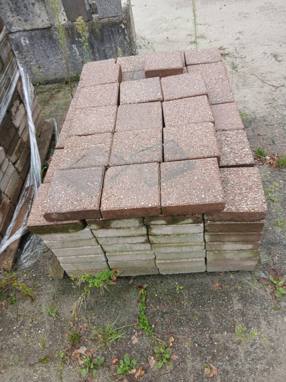 Gebruikte terrastegels - 20 M2, Ophalen, Gebruikt, 10 m² of meer, Beton