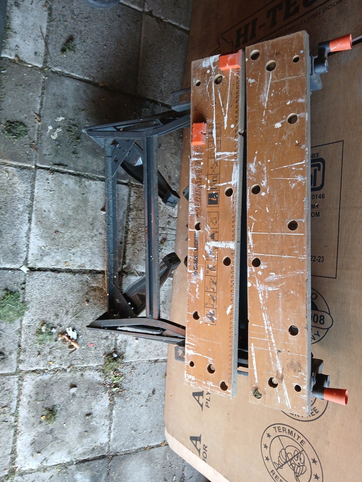 Black & Decker Workmate werkbank - inklapbaar, Ophalen of Verzenden, Gebruikt, 70 tot 120 cm, Bankschroef