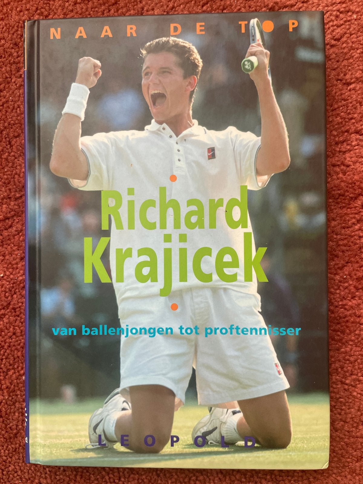 Richard Krajicek: Van ballenjongen tot proftennisser, Ophalen of Verzenden, Gelezen, Balsport
