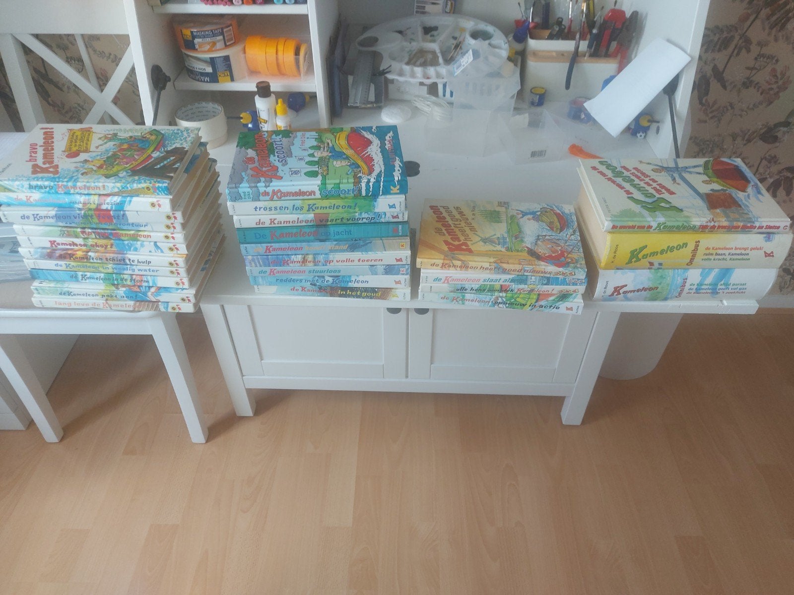 Grote collectie Kameleon boeken - H. de Roos en Fred Diks, Ophalen of Verzenden, Gelezen, H. de Roos, Fred Diks, Fictie algemeen