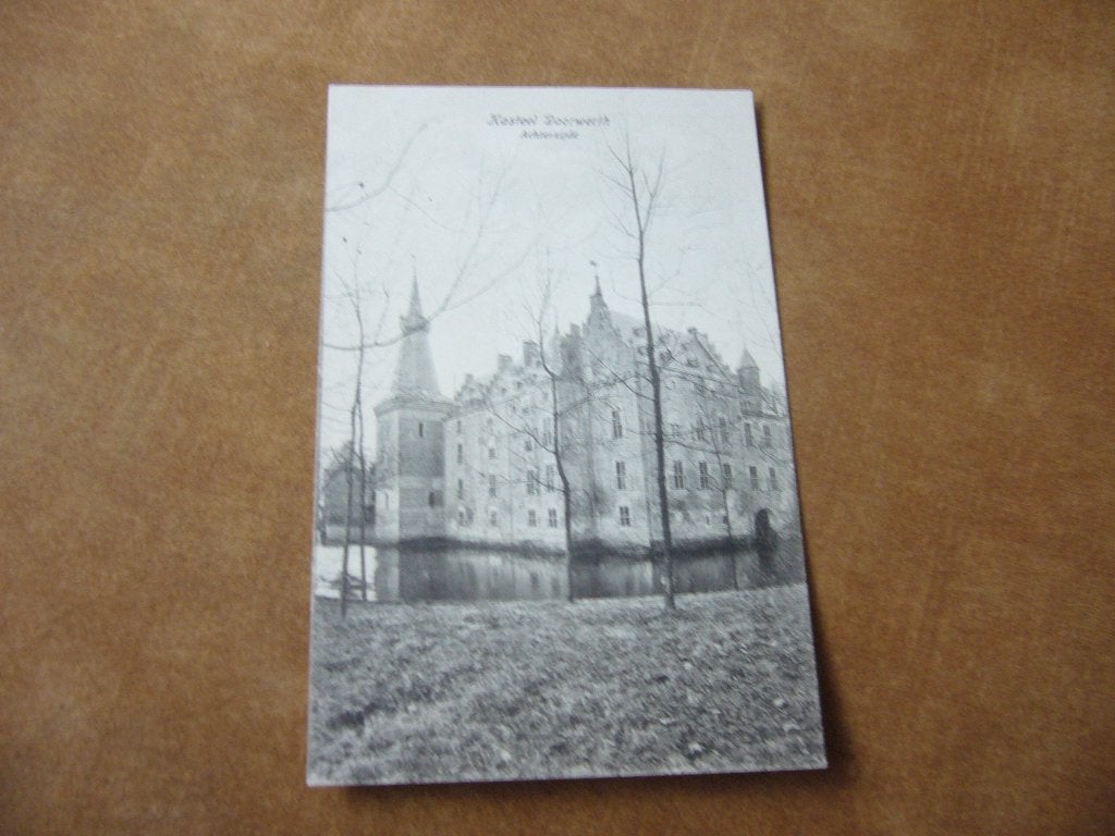 DOORWERTH  =  KASTEEL DOORWERTH  - ACHTERZIJDE, Verzamelen, Ansichtkaarten | Nederland, Ophalen of Verzenden, Voor 1920, Ongelopen