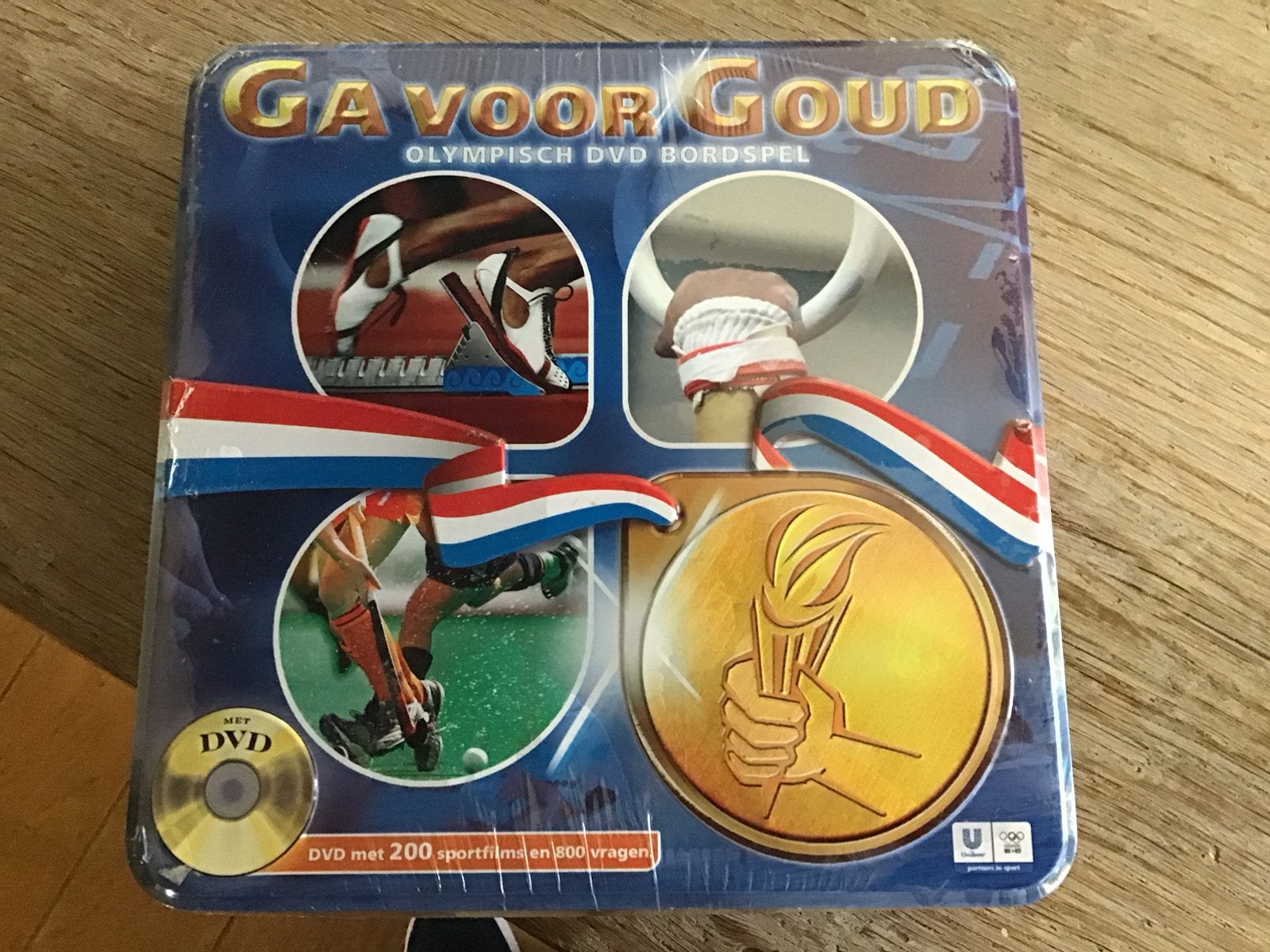Nieuw Olympisch DVD Bordspel Ga voor Goud, Hobby en Vrije tijd, Gezelschapsspellen | Bordspellen, Ophalen of Verzenden, Nieuw