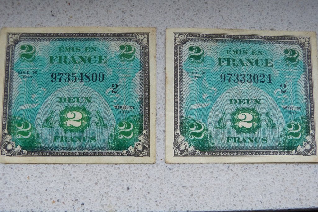 Franse bankbiljetten, Postzegels en Munten, Ophalen of Verzenden, Frankrijk, Los biljet