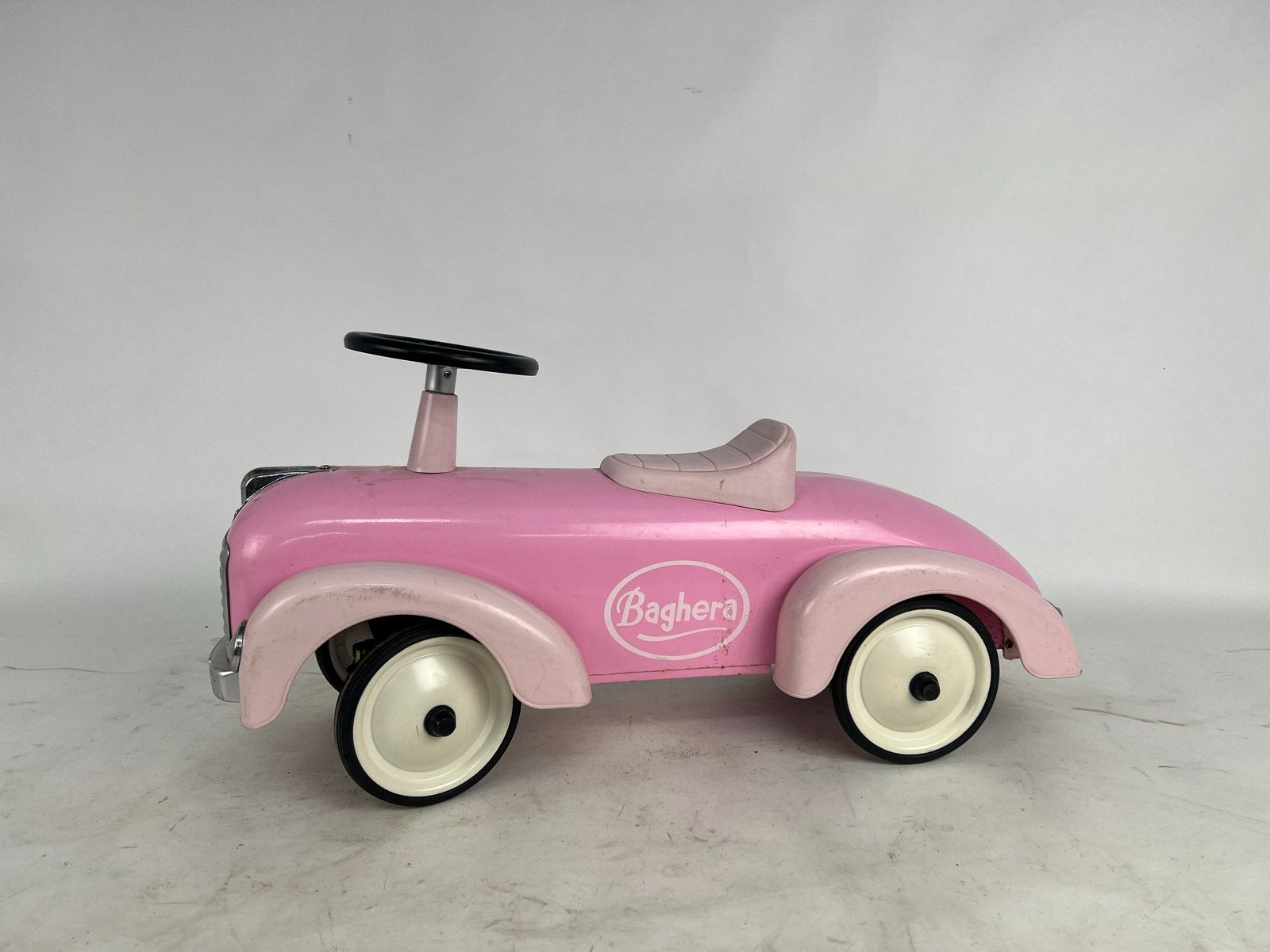 Baghera Roze Loopauto - Vintage Stijl, Ophalen of Verzenden, Gebruikt