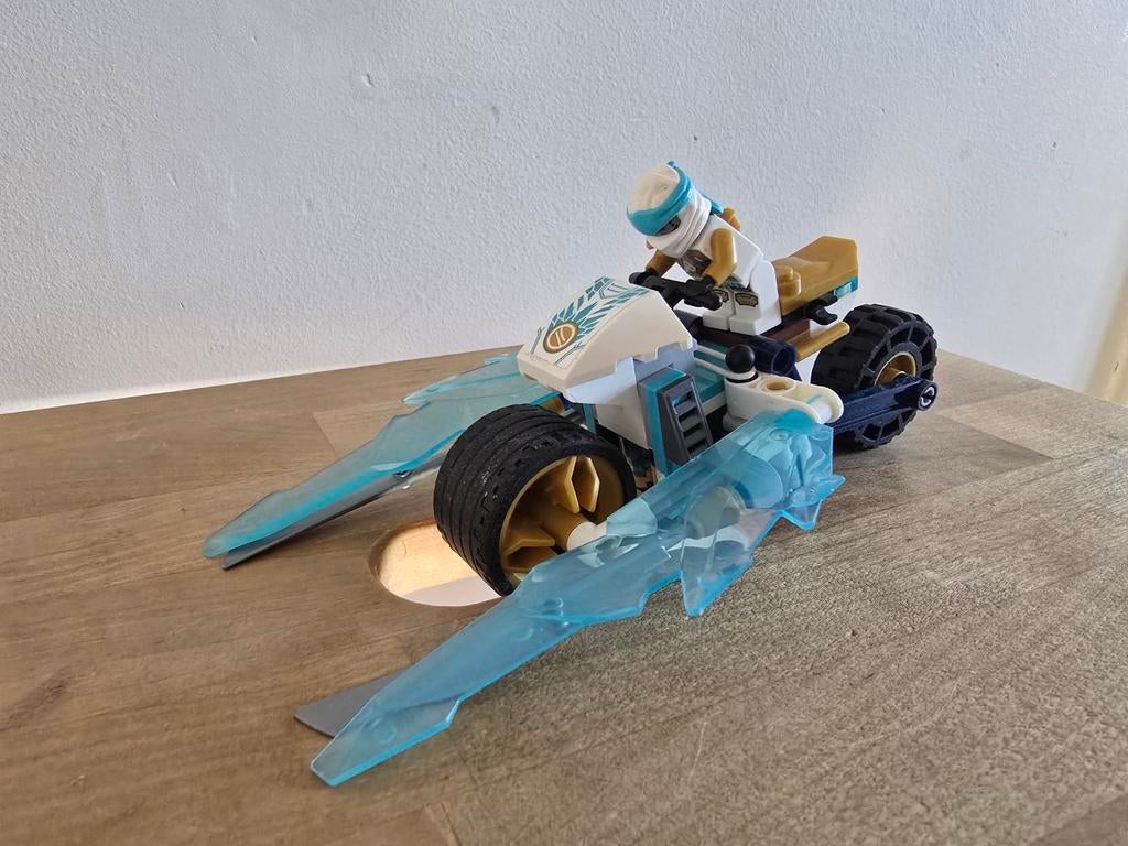 LEGO Ninjago 71816 Zane's IJsmotor - Compleet, Lego, Ophalen of Verzenden, Zo goed als nieuw, Compleet
