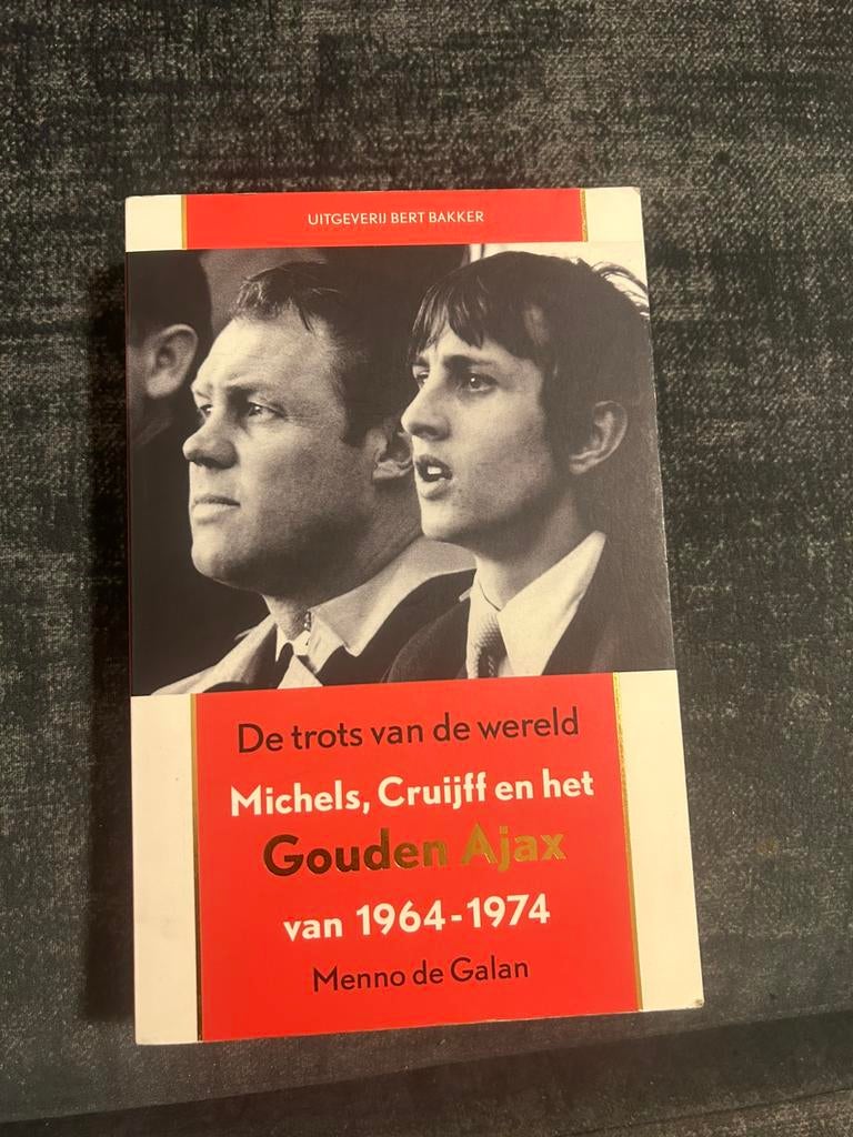 AJAX Michels,Cruijff en het Gouden Ajax 1964-1974, Ophalen of Verzenden, Zo goed als nieuw, Ajax, Boek of Tijdschrift