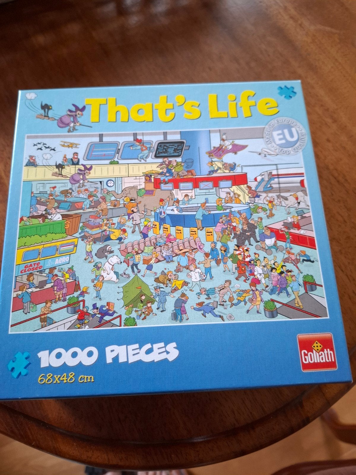 puzzel 1000 stukjes 1x gemaakt, Ophalen of Verzenden, 500 t/m 1500 stukjes, Zo goed als nieuw