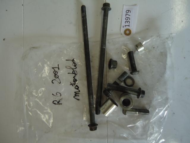 R6 1999 - 2002 Yamaha As As motorblok D1-10890