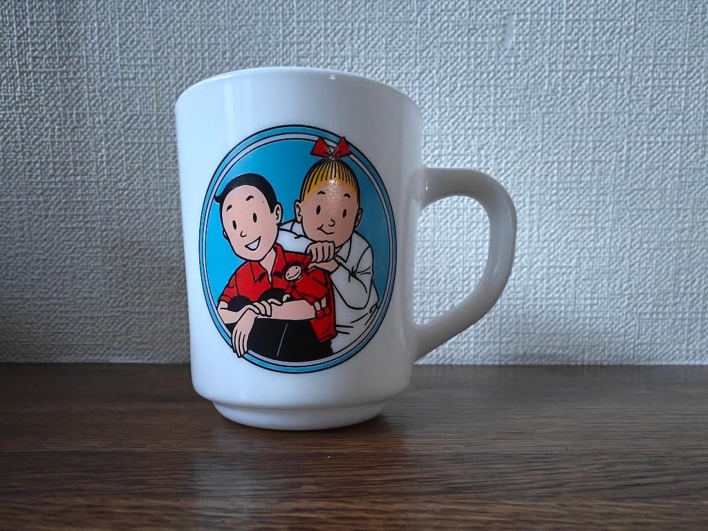 Suske en Wiske - Tas / mok De Beukelaer, Verzamelen, Ophalen of Verzenden, Suske en Wiske, Nieuw, Gebruiksvoorwerp