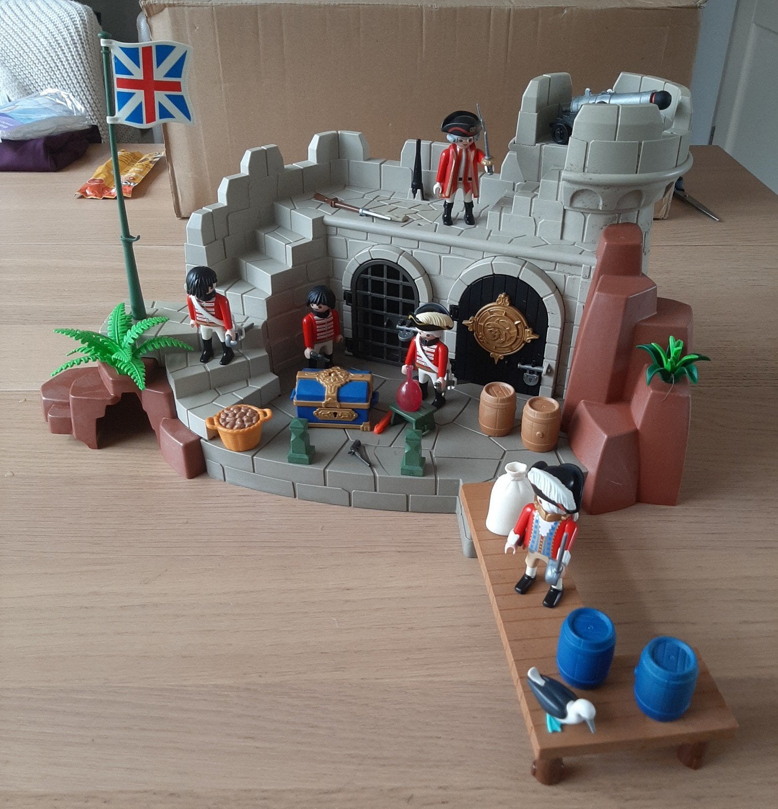 soldaten bastion kasteel playmobil set, Ophalen of Verzenden