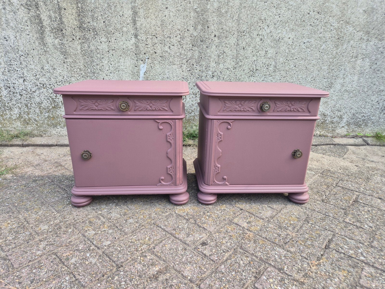 2 nachtkastjes, Ophalen, Minder dan 45 cm