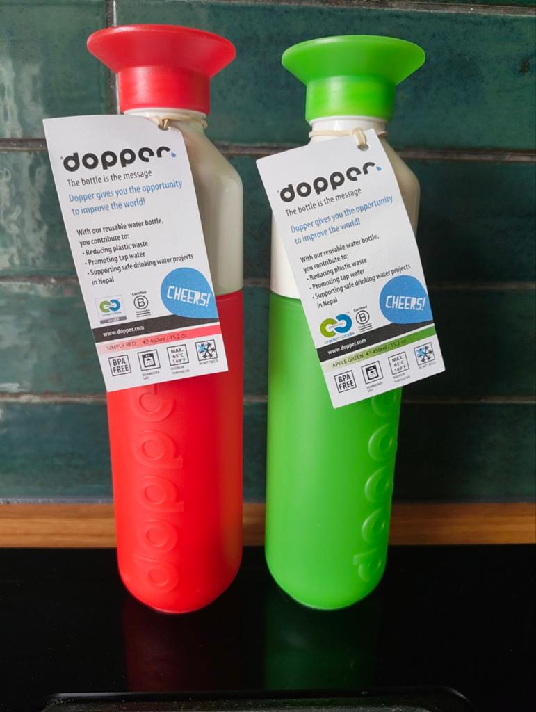 2 stuks Nieuwe Dopper waterflessen, Ophalen of Verzenden, Nieuw