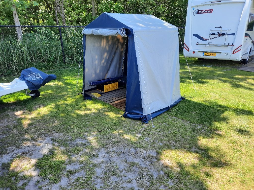 Schuurtentje, Ophalen, Zo goed als nieuw