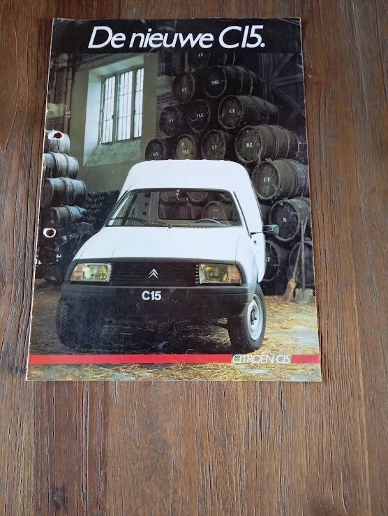 Citroen De Nieuwe C 15 1985 6 pag., Verzenden, Zo goed als nieuw, Citroën