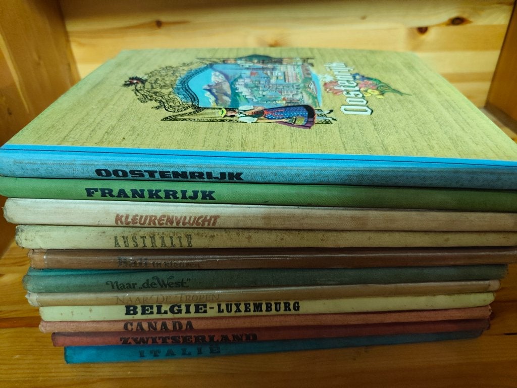 11 Douwe Egberts boeken eind jaren 50, Ophalen, Gebruikt, Overige typen
