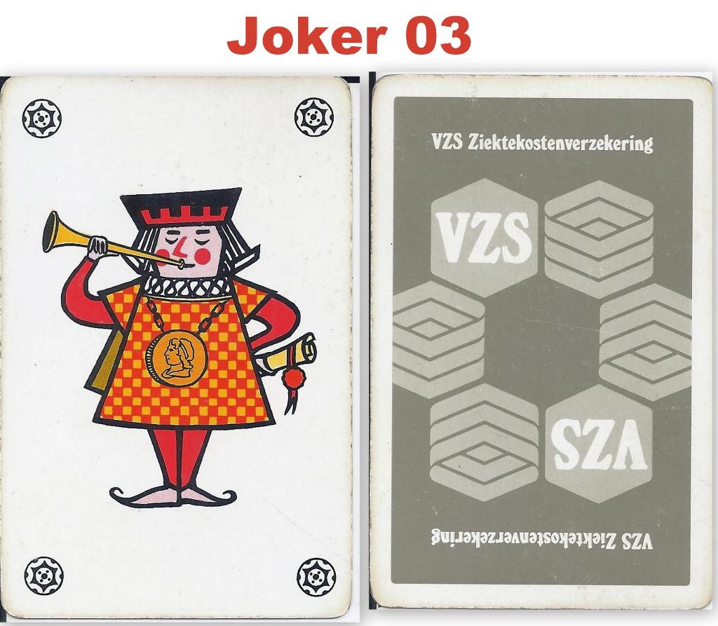 So joker 03: vzs ziektekostenverzekering, Ophalen of Verzenden, Zo goed als nieuw, Joker(s)