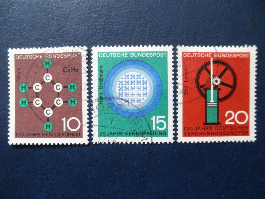 Postzegels Duitsland 1964 techniek., Ophalen of Verzenden, BRD, Gestempeld